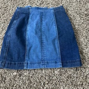 Jean skirt